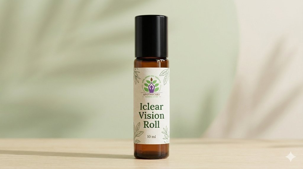 iClear Vision Roll-On botanical eye-area care by EHT Clinics